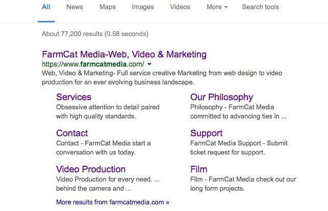 Meta data from a search for farmcat media